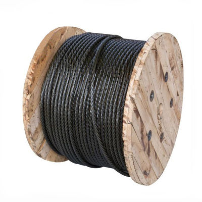 ราคาดี ลวดสลิงสแตนเลสสตีล AISI316 สีดำออกไซด์ ขนาด 7x7 1/8 นิ้ว สำหรับงานก่อสร้างราวระเบียง ออนไลน์