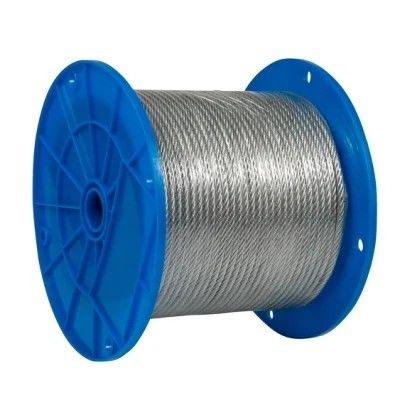 ราคาดี 15xK7 Galvanized Lifting Wire Rope Steel Cable with Impact Resistance and AiSi Standard ออนไลน์