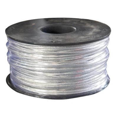 ราคาดี ลวดสลิงสแตนเลสสตีล 304 เคลือบ PVC แข็งแรง สำหรับราวตากผ้าและลาก ออนไลน์