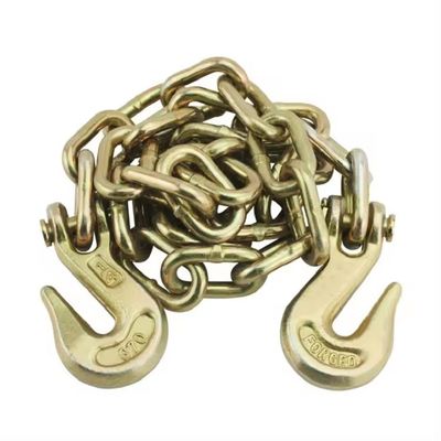 ราคาดี โซ่ความปลอดภัยสำหรับรถพ่วง G70 ขนาด 8 มม. พร้อมตะขอเกี่ยวแบบ Clevis สำหรับควบคุมสินค้า ออนไลน์