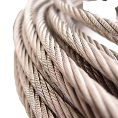 ราคาดี Marine Grade Offshore INOX V4A SS304 316 Steel Wire Rope Diameter 3-48 mm Grade Steel ออนไลน์