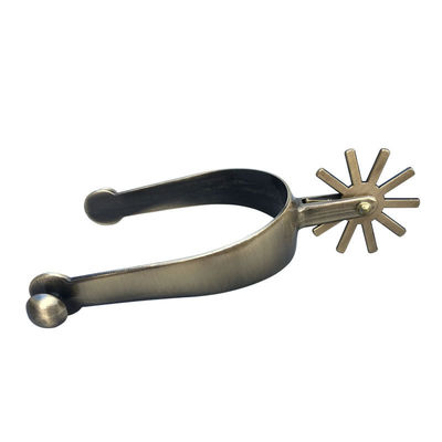 ราคาดี Alloy Horse Spurs Men Rider Horsemanship Western Stainless Steel Equestrian Equipment ออนไลน์