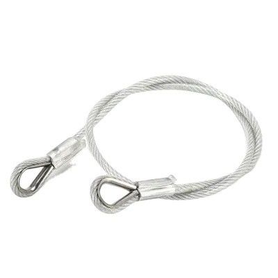 ราคาดี เชือกลวดสแตนเลสสตีลความยาวที่กำหนดเอง พร้อมเคลือบ PVC ไนลอนทนต่อการกัดกร่อน ออนไลน์