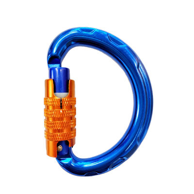 ราคาดี Customized D-shaped Lock Carabiner Aluminum Climbing Snap Hook for Outdoor Activities ออนไลน์