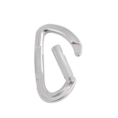 ราคาดี คาราบิเนอร์ปีนเขา D Shape 22KN สำหรับงานหนัก พร้อมเกทตรงและอะลูมิเนียมอัลลอย ออนไลน์