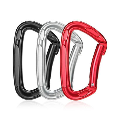 ราคาดี เสร็จสิ้น OEM 22-24 KN ตะขอคาราบิเนอร์ ตะขอเกี่ยว 7075 อะลูมิเนียม คาราบิเนอร์ ปีนเขา ตะขอนิรภัย ออนไลน์