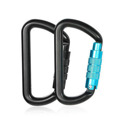 ราคาดี 25kN Hammock อลูมิเนียม 0 รูปแบบ Carabiners มหาสมัยสําหรับการตั้งแคมป์และการผจญภัยกลางแจ้ง ออนไลน์