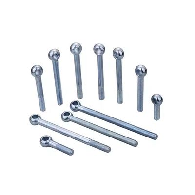 ราคาดี สลักเกลียวห่วงเหล็กกล้าคาร์บอนเคลือบสังกะสี ZINC DIN 444 สลักเกลียวห่วงปลอมแปลงความแม่นยำ สกรูห่วง สลักเกลียวแกว่ง ตัวยึดเชิงกล ออนไลน์
