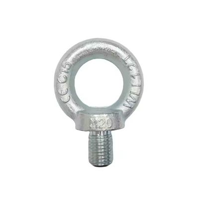 ราคาดี ZINC Finish High Tensile Carbon Steel Shoulder Eye Bolt DIN 580 Galvanized Heavy Duty ออนไลน์