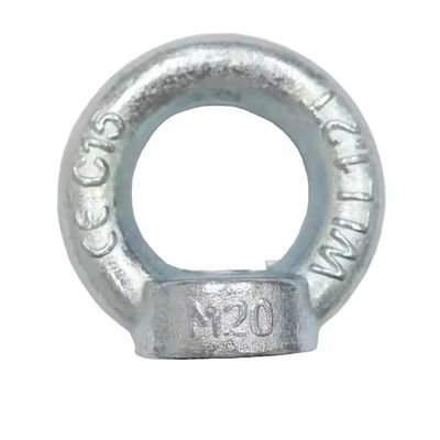 ราคาดี การบรรทุก Rigging การยกวงแหวน เหล็กคาร์บอน กระปุกตา Nut DIN 582 กับ ZINC ปลาย ออนไลน์