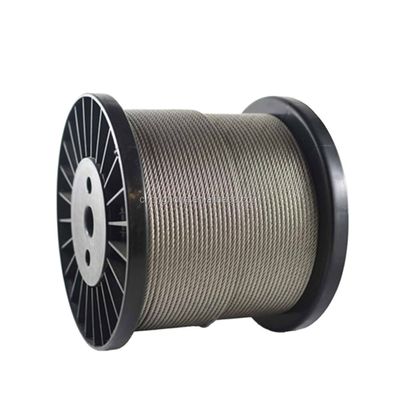 ราคาดี สายเคเบิลเหล็กไม่กระชับหรือกระชับเหล็ก 6x19 ด้วยความยาวของสแตนเลส Core 1000m / รีลหรือตามคําขอของคุณ ออนไลน์
