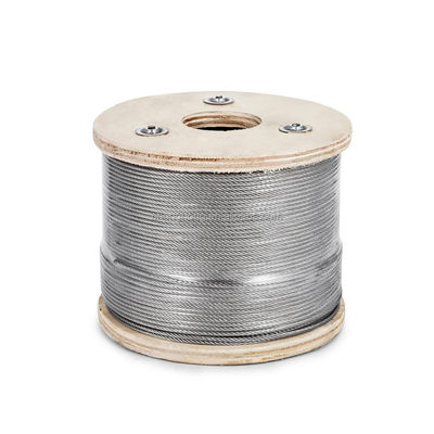 ราคาดี สายเหล็ก AISI304 304L 316 316 316L สายเหล็กไร้สารสกัด 1x7 1x19 1x37 ss สายเหล็กไร้สารสกัด ออนไลน์