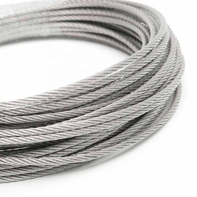 ราคาดี 6X24 7FC สายเหล็กเหล็กเหล็กเหล็กสําหรับการประมง 16mm-90mm โครงสร้างกว้าง ออนไลน์