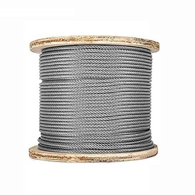 ราคาดี สายเหล็กเหล็กร้อน 6x36 IWRC RHOL 1960 MPA สายเหล็กสําหรับยกเครน การก่อสร้างความอดทนอื่น ๆ ออนไลน์