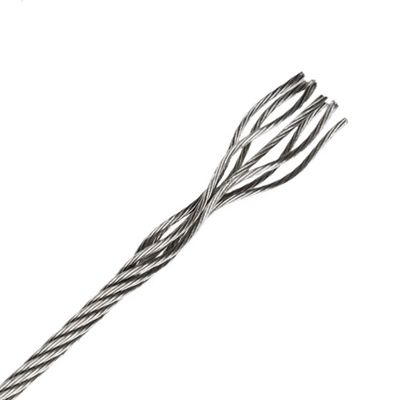 ราคาดี 7X7 Stainless Steel 304 Wire Rope for Building Materials Tolerance ±3% Compliant ออนไลน์