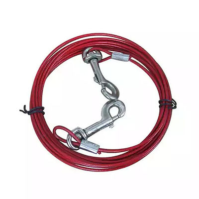 ราคาดี 7x19 Pvc Coated Galvanized Wire Steel Rope Dog Tie Out Cable within Special Free Cutting Steel ออนไลน์