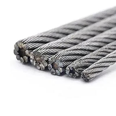 ราคาดี สายใยเหล็กไร้สแตนเลส ไม่สกัดเหล็ก 1.8mm 2mm 3mm 6X7 FC 6X24 7FC 6X19 FC 8X19s สําหรับโครงการก่อสร้างและอาคาร ออนไลน์