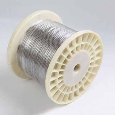 ราคาดี 1.2mm สายเหล็กไร้สารสกัด 7*7 สายเหล็กไร้สารสกัด ss304 ss316 7x7 C เนื้อหา % 0.08 ความอดทน ± 1% สายเหล็ก ออนไลน์