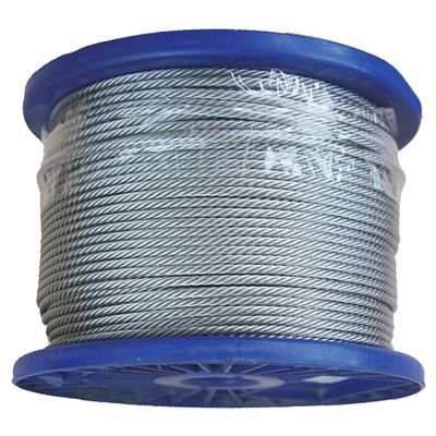 ราคาดี Carbon Steel Grade 1x7 Galvanized Steel Wire Rope 6mm for Non-Alloy Steel Cable ออนไลน์