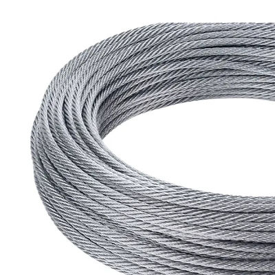 ราคาดี Non-Alloy Galvanized 8mm 10mm 12mm Flexible Steel Wire Rope Carbon Steel Cable for Industrial Applications ออนไลน์