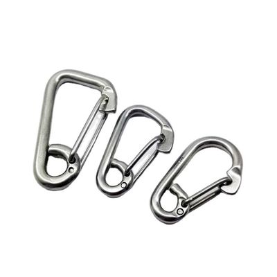 ราคาดี 9mm-29mm 304/316 สแตนเลส Flat Safety Buckle Spring Lifting Hook Quick Hanging Buckle OEM สแตนเลสสแตนเลส Flat Safety Buckle Spring Lifting Hook รีบยกกระถาง สแตนเลสสแตนเลส ออนไลน์