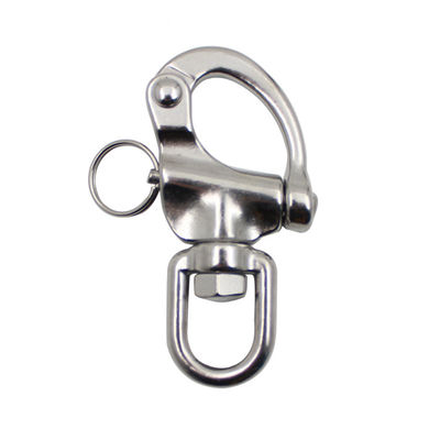ราคาดี Marine Grade Stainless Steel Swivel Snap Shackle with Polished Surface and Durability ออนไลน์