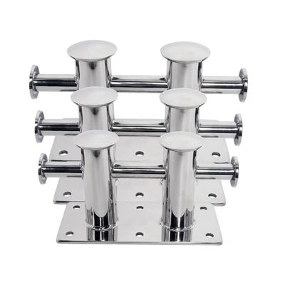 ราคาดี อุปกรณ์เครื่องจักรเรือต้องมี AISI316 สแตนเลส Double Cross Bollard สําหรับแอนเกอร์เรือ ออนไลน์