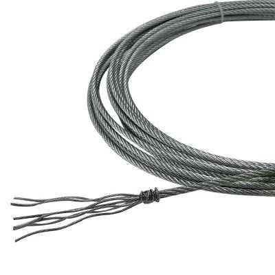ราคาดี สายไหมเหล็กดัดเหล็ก 7*7 7*19 1.2mm-16mm สําหรับการใช้งานอุตสาหกรรม ออนไลน์