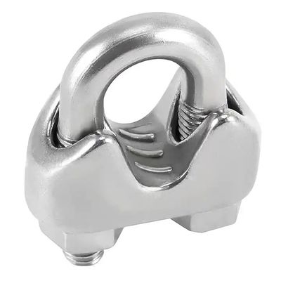 ราคาดี Galvanized Finish Rigging Hardware Easy Installation Stainless Steel Cable Clamps ออนไลน์