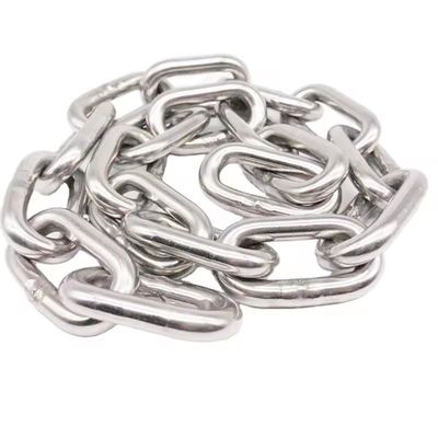 ราคาดี Polish SS201 SS304 Stainless Steel Lifting Chain DIN5685C DIN763 Rustproof ออนไลน์