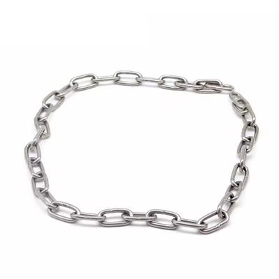 ราคาดี Blacken Finished Long Link Chain Stainless Steel 316 DIN 763 DIN766 ออนไลน์