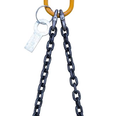 ราคาดี 40 Ton Load Capacity 20Mn2 Chain Lifting Chain Sling With Master Link 12M Long Double Leg ออนไลน์