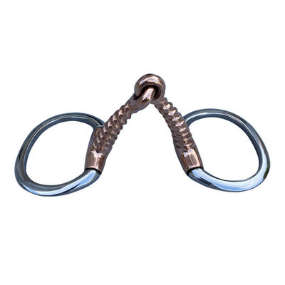ราคาดี บิตม้าสแตนเลสสตีลสำหรับขี่ม้า พร้อมผิวขัดเงา และดีไซน์แบบ Snaffle Ring หลวม ออนไลน์