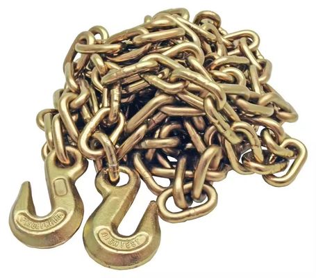 ราคาดี Heavy Load Transportation 8mm Black Zinc Plated G70 Transport Chain with Bent Hook ออนไลน์