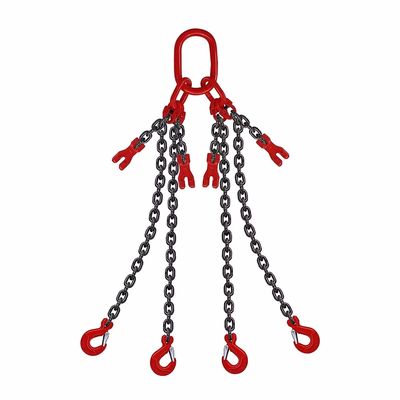 ราคาดี G80 G100 Four Legs Lifting Chain Sling Hook Chain for Link Function Other in Black ออนไลน์