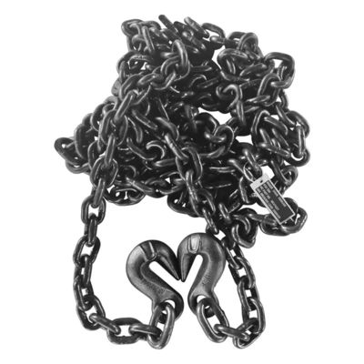 ราคาดี Secure Your Cargo with G80 Black Oxide Tie Down Chain Featuring Welding Hooks ออนไลน์