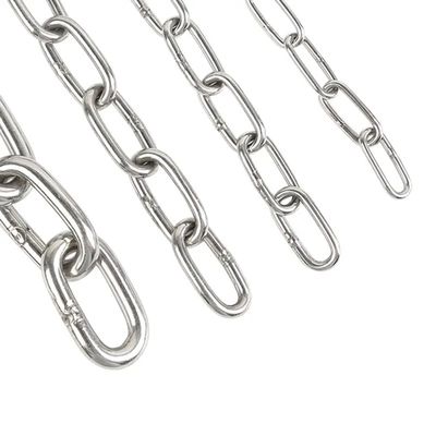 ราคาดี 8mm Blacken Finished 316 Stainless Steel Boats Anchor Chain Standard DIN766 for Ship ออนไลน์