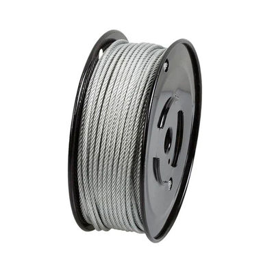 ราคาดี ลวดสลิงเหล็กชุบสังกะสี 6*12 เหล็กเกรด 7*7 7*19 6*19 FC 6*7 FC สายเคเบิลเกลียว ออนไลน์