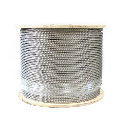 ราคาดี บริการเชื่อมรวม 1x7 7x7 1x19 7X19 ลวดสลิงสแตนเลสสำหรับโรงงาน ออนไลน์