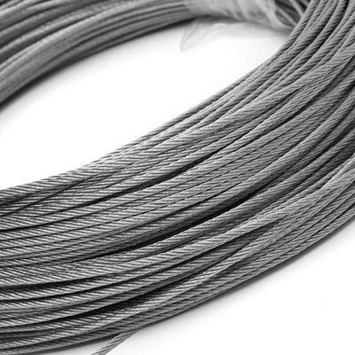 ราคาดี ลวดสลิงเหล็กสำหรับลิฟต์ควบคุมความเร็ว ขนาด 6.3 มม. 6X19 S Seale 1770 MPa ชุบสังกะสี ออนไลน์