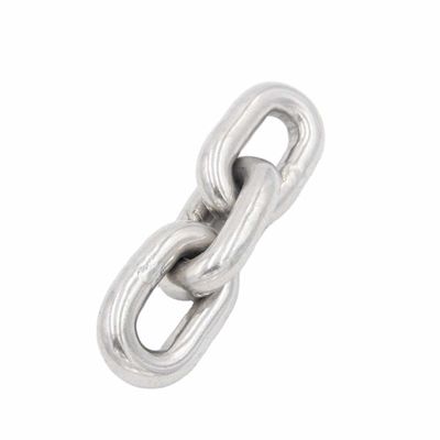 ราคาดี AISI304/316 Stainless Steel Welded Link Chain High Polished Japanese Standard Link Chains ออนไลน์