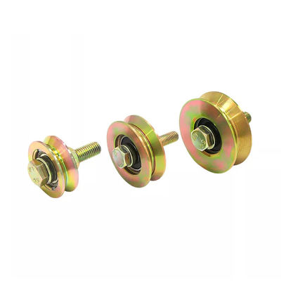 ราคาดี Groove Shape Slide Door Wheels High Loading Capacity Galvanized Steel Wheel ออนไลน์
