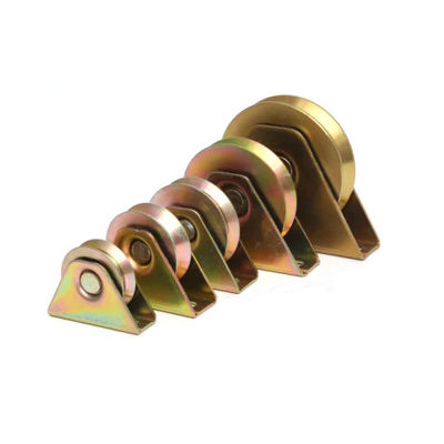 ราคาดี Single Bearing Sliding Door Roller V Groove Sliding Gate Wheel ออนไลน์