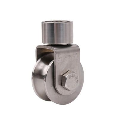 ราคาดี Galvanized Finish Hanging Door Roller Stainless Steel ออนไลน์