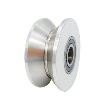 ราคาดี วงล้อรูปร่าง V วงล้อประตูม้วนเหล็กไร้สแตนเลส วงล้อประตูเลื่อน วงล้อประตูหนัก ออนไลน์