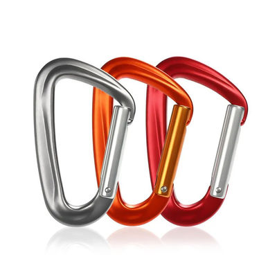 ราคาดี อลูมิเนียม D Shape Carabiner Clip 24KN Snap Hook สําหรับการใช้งานต่าง ๆ ออนไลน์