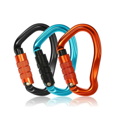 ราคาดี แอลลูมิเนียมเหล็กกระปุก Snap Hook การล็อคคลิม Carabiner กับการเสร็จเหล็ก ออนไลน์