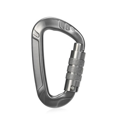 ราคาดี 12KN อลูมิเนียม ค่าย Carabiner Snap Hook สําหรับการปีน OEM ยอมรับ ออนไลน์