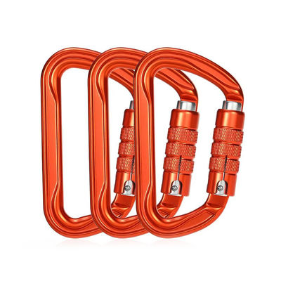 ราคาดี OEM ยอมรับ 30KN อลูมิเนียมสกัดสล็อคอัตโนมัติ Snap Hook สําหรับเครื่องมือการปีน 7075 ออนไลน์