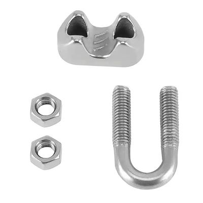 ราคาดี Stainless Steel Drop Forged Italian Type Wire Rope Clips Hardware ออนไลน์